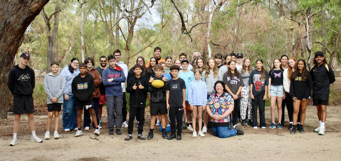 Kolbe students explore culture at Indigenous camp