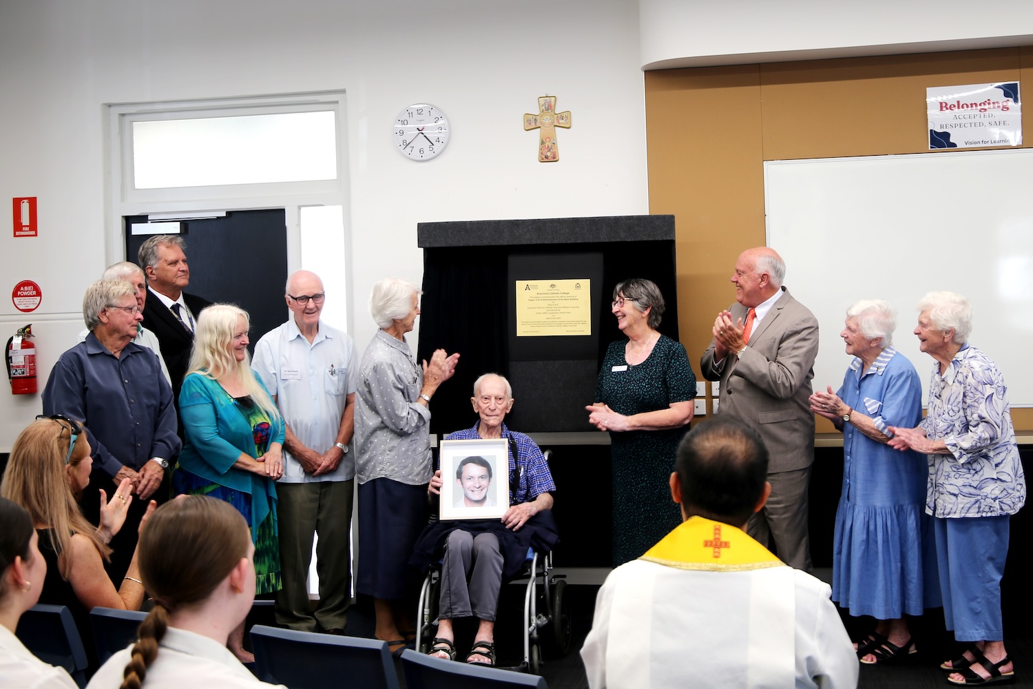 Aranmore Catholic College opens building in honour of Brother John Mann