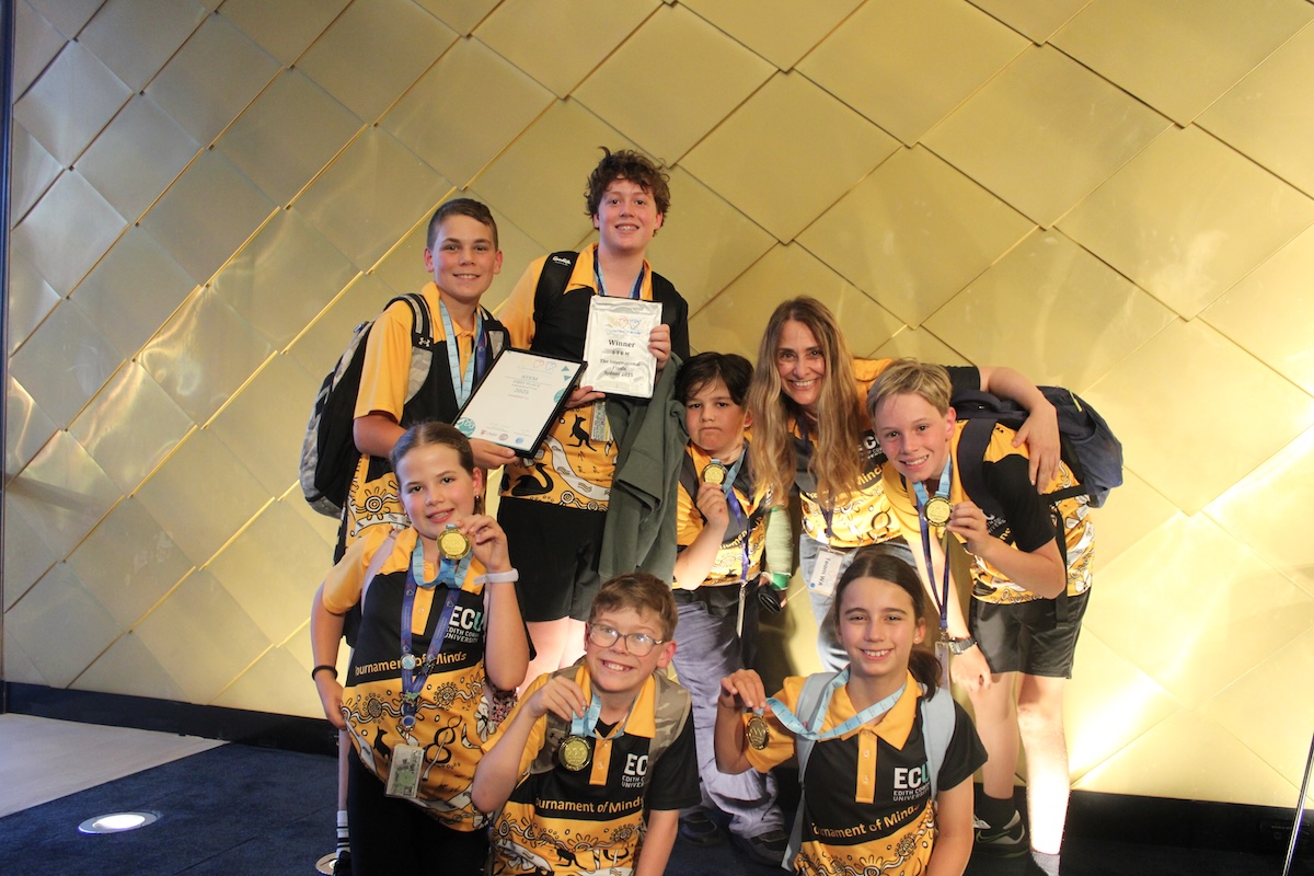 Mel Maria team triumphs at Tournament of Minds finals