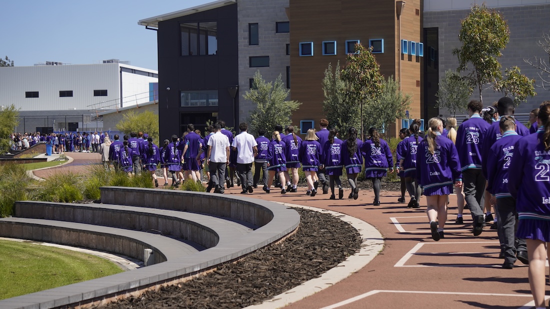 St John Bosco farewell inaugural Year 12s