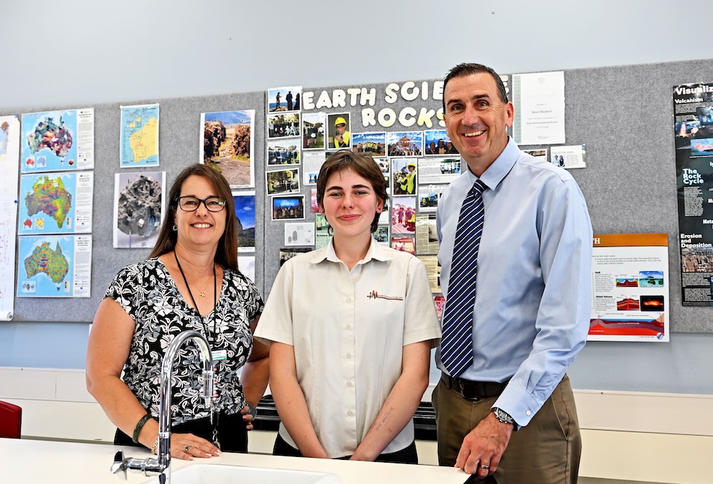 Bunbury Catholic College student chosen for prestigious Olympiad