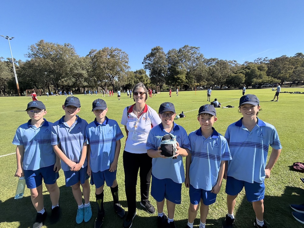 Catholic schools build empathy through Socktober round at Year 7 Soccer Lightning Carnival