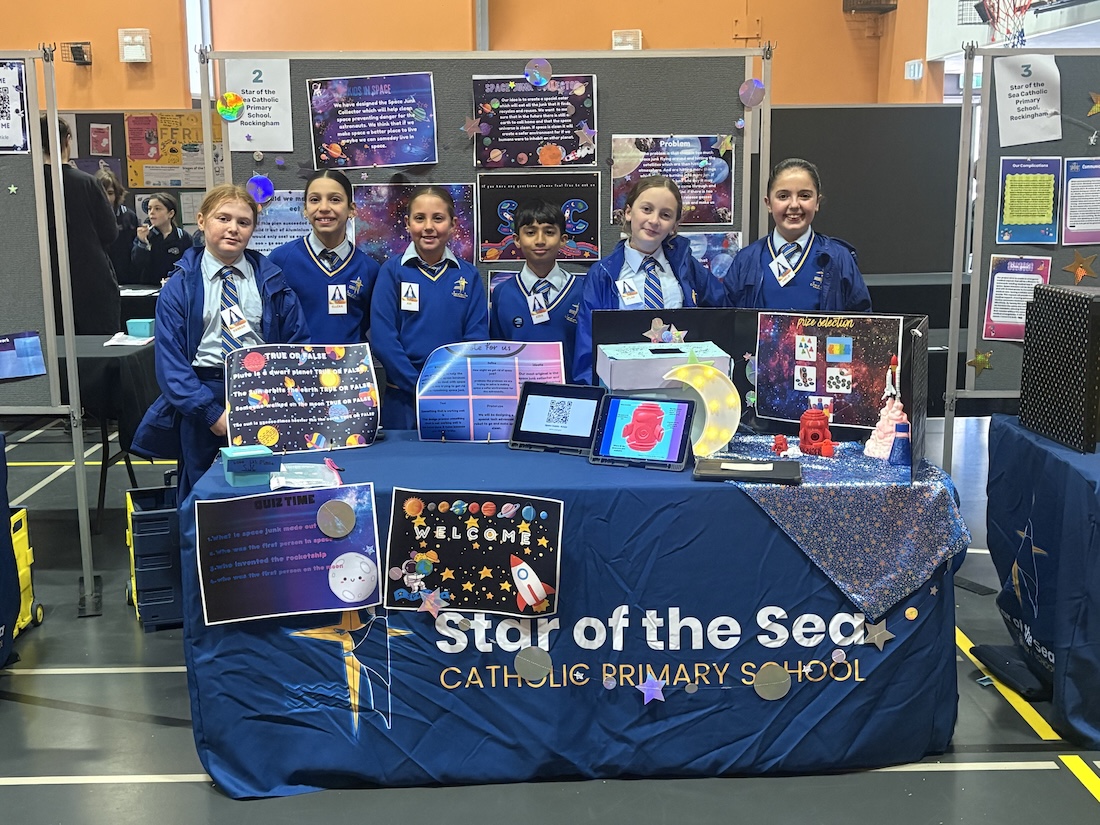 Star of the Sea’s young scientists triumph at WA STEM Showcase event