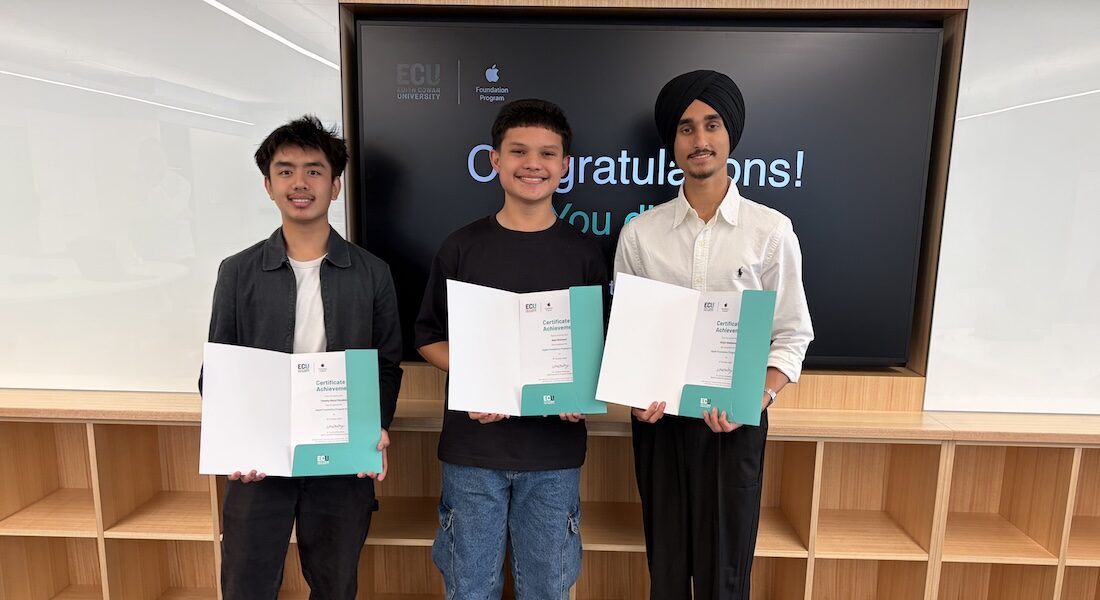 Catholic students among first WA Apple Foundation Program cohort at ECU
