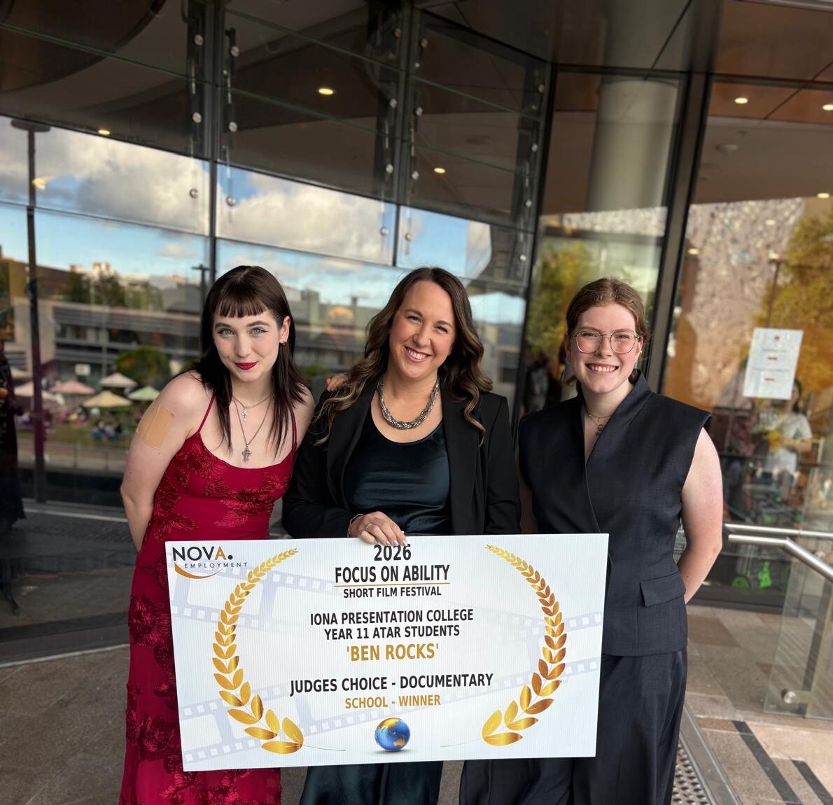 Iona students shine on national stage with award-winning documentary